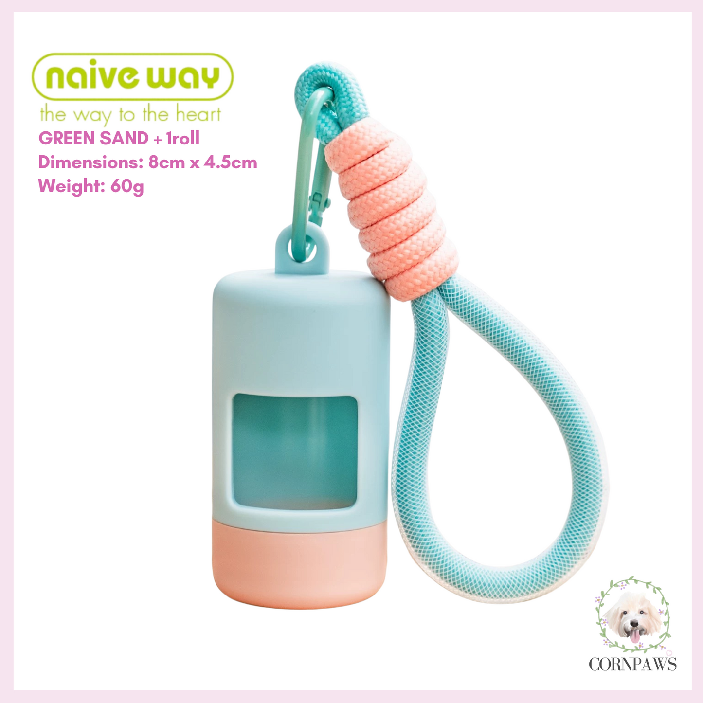 Naive Way Pet Poop Bag Dispenser