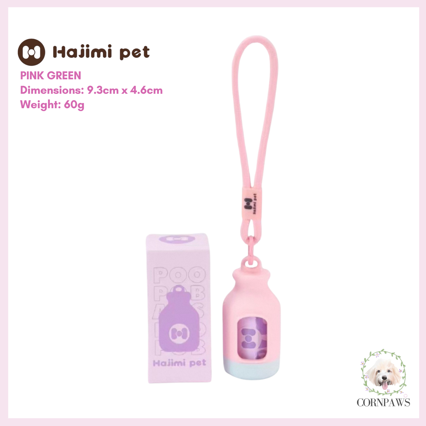 Hajimi Pet Poop Bag Dispenser