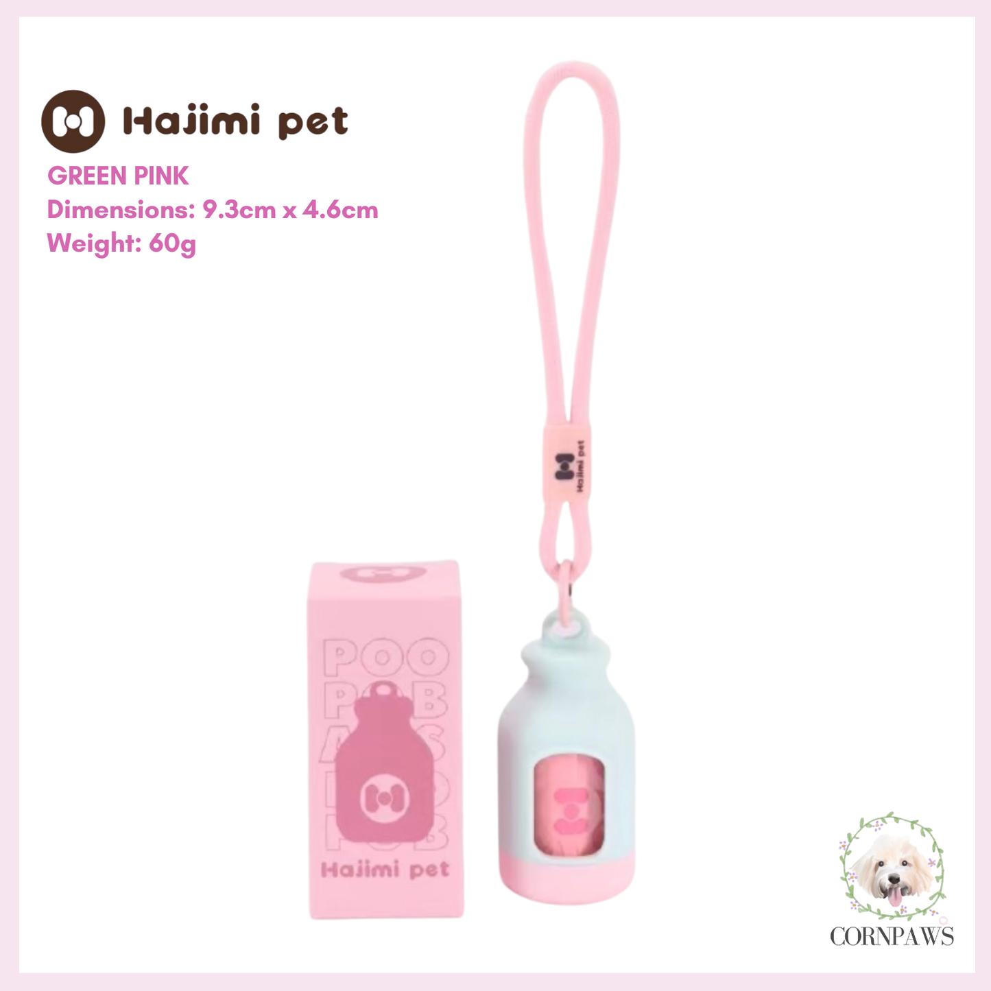 Hajimi Pet Poop Bag Dispenser