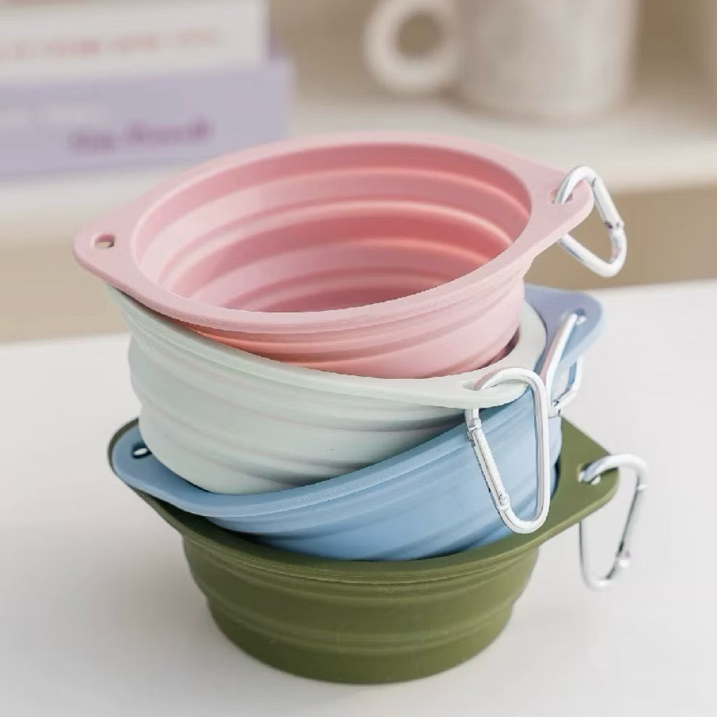 Chichipaws Portable Pet Collapsible Silicone Bowl