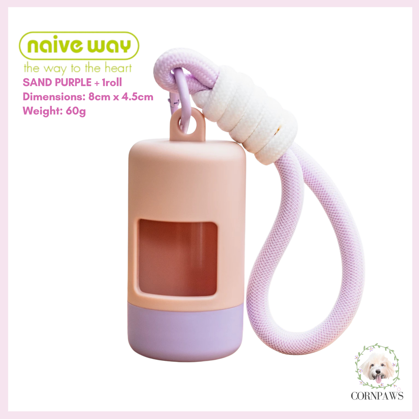 Naive Way Pet Poop Bag Dispenser